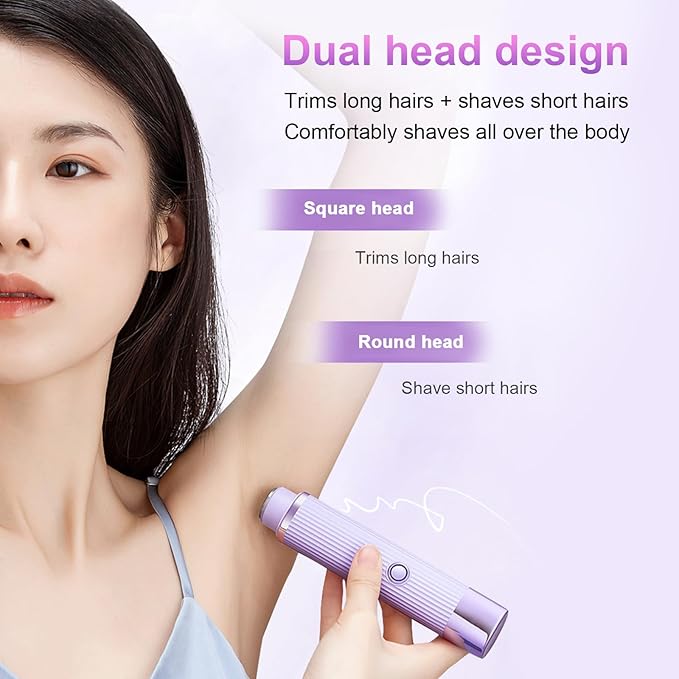 Professional Double Head Rechargeable Electric Shaver for Men