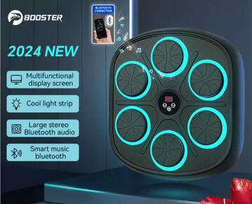 Electronic Musical Boxing Machine – Smart Wall Mounted Boxing Trainer with Bluetooth Music & LED Target Lights